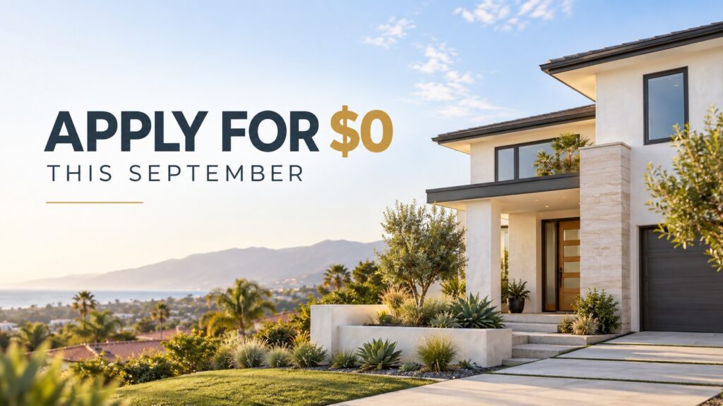 Free rental applications in Ventura County during September 2026